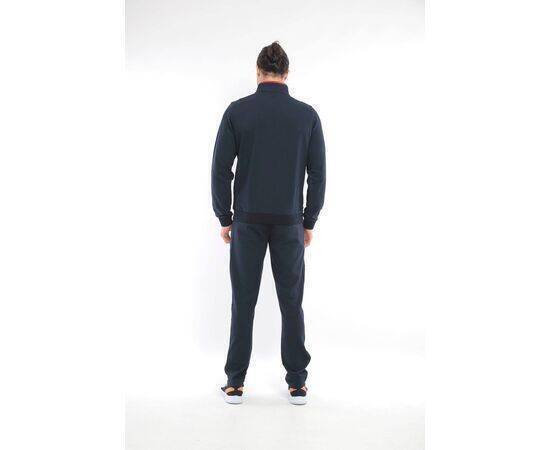 Men's Stand-Up Collar Tracksuit Set with Pockets (Waffle Design)