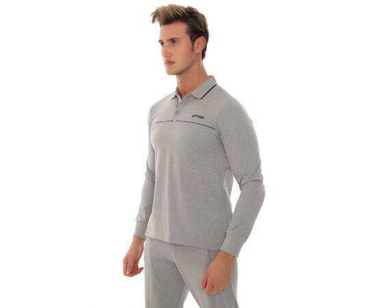 Men's Polo Collar Long Sleeve Tracksuit