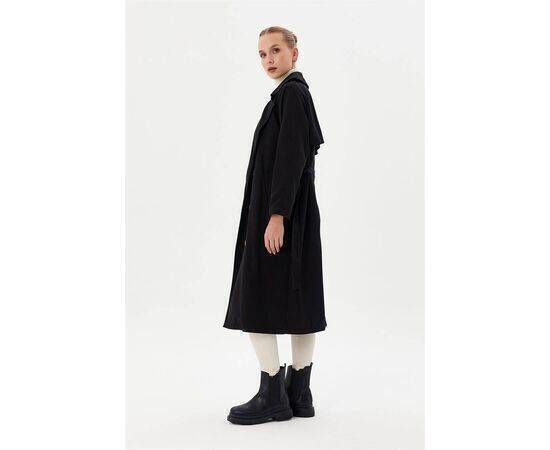 Double-breasted Baby Neck Trench Coat